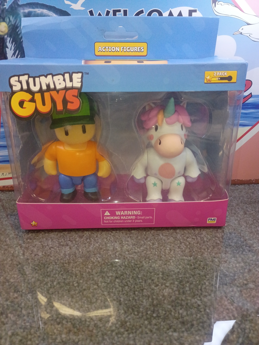 New Stumble Guys Action Figure Tupac Toy